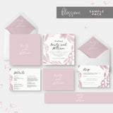 Blossom-Blush-Wedding Stationery Sample