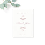 Montpellier Personalised Wedding Thank You Card
