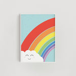 Rainbow Sprinkles Cloud Nursery + Kids Print