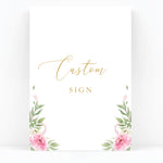 Rosa Custom Wedding Sign / Print