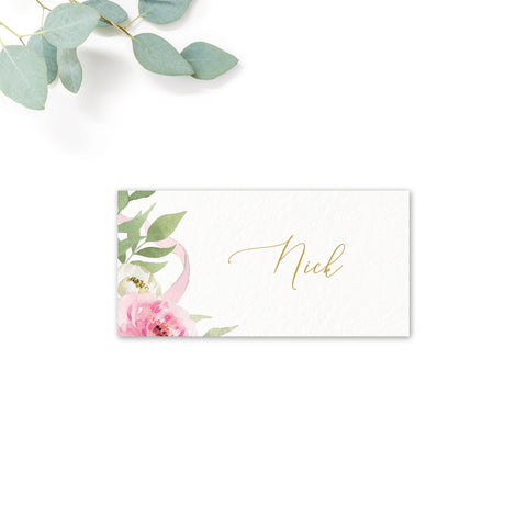 Rosa Personalised Place Cards