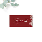 Ruby Personalised Place Cards
