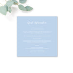 Sky Gold Foiled Personalised Wedding Invitations