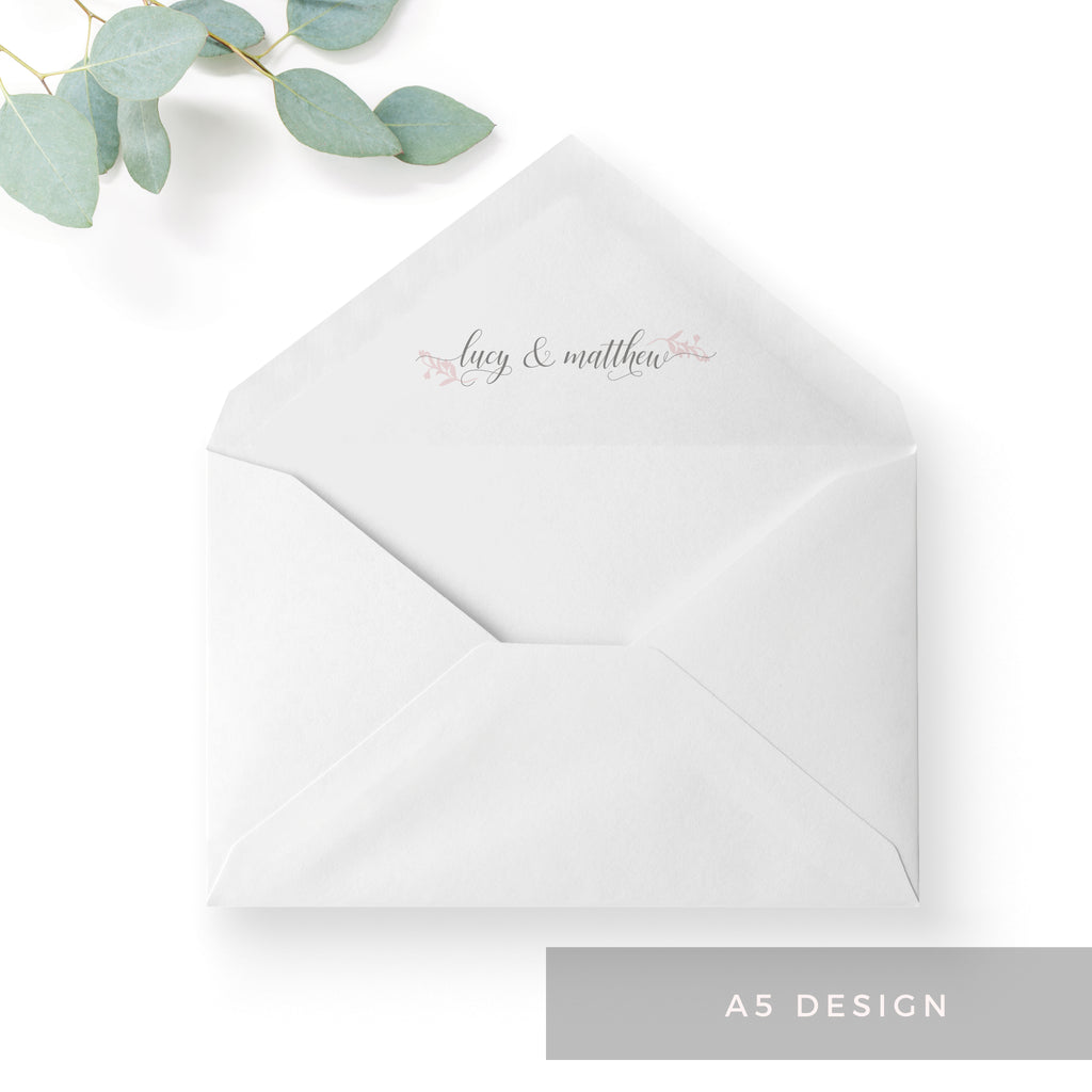 Snowdrop Envelope Liners – The Stationery Garden