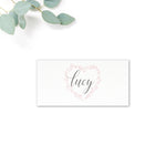 Snowdrop Personalised Place Cards