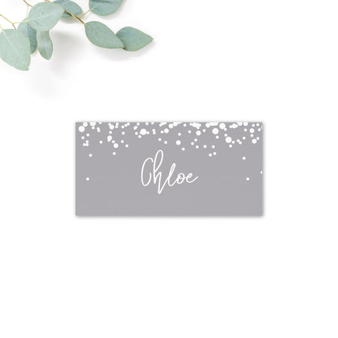 Stardust Personalised Place Cards