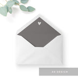 Midnight Envelope Liners