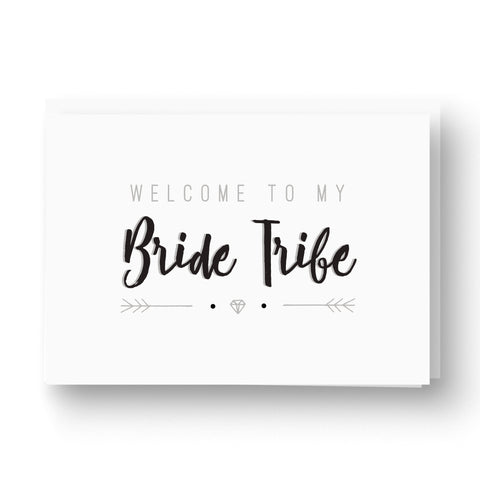 'Bride Tribe' Bridesmaid / Maid of Honour Card