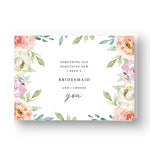 Something Floral Bridesmaid / Maid of Honour Card